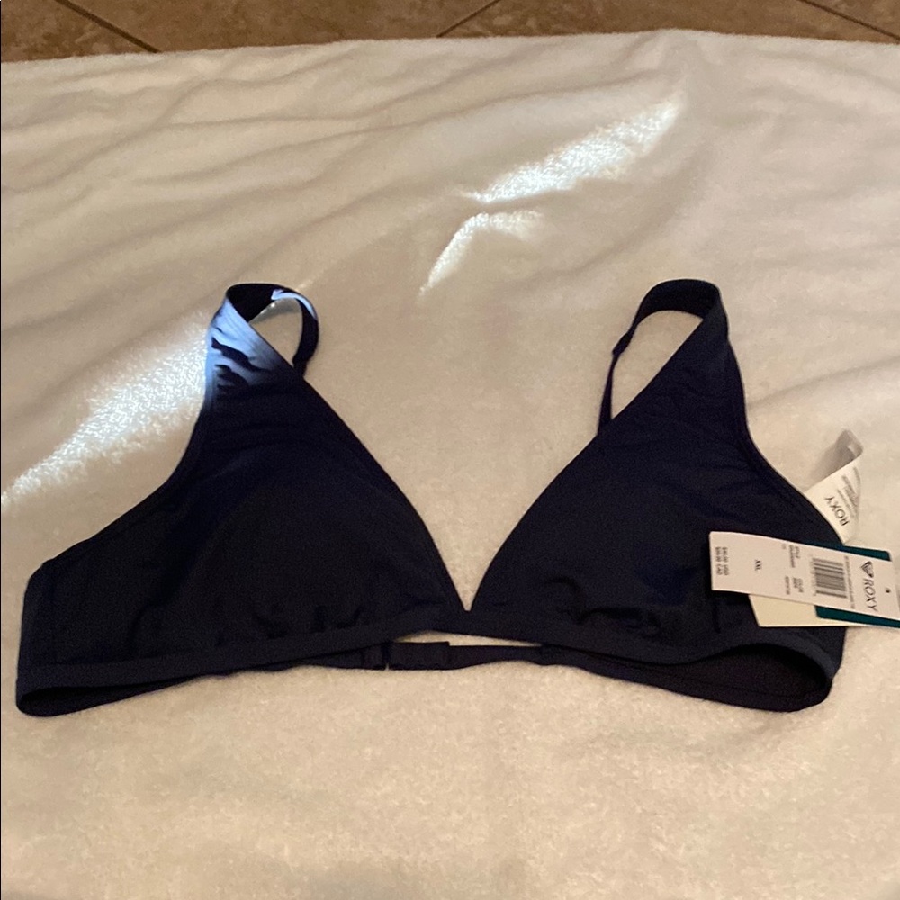 Roxy Deep Blue Bikini Top